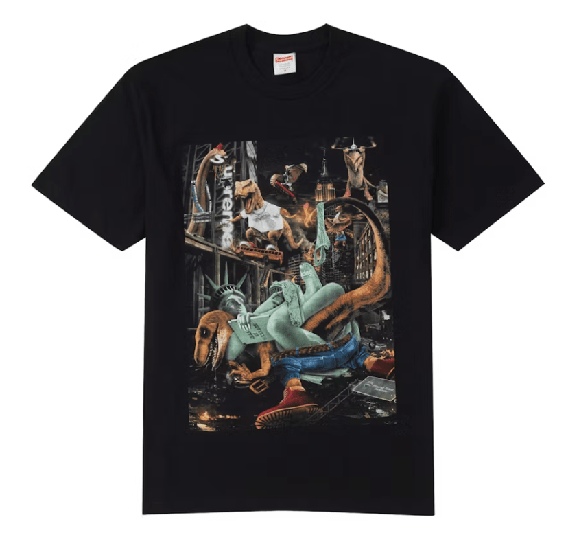Supreme T-Rex Tee Black - Restock AveSupreme T-Rex Tee BlackRestock AveRestock AveL12899443Restock Ave