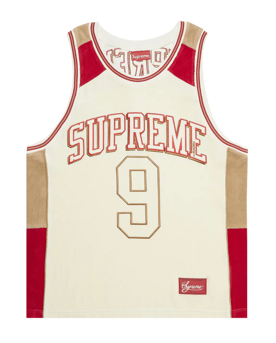 Supreme Terry Basketball Jersey 'Stone' - Restock AveSupreme Terry Basketball Jersey 'Stone'Restock AveRestock AveS77433203Restock Ave