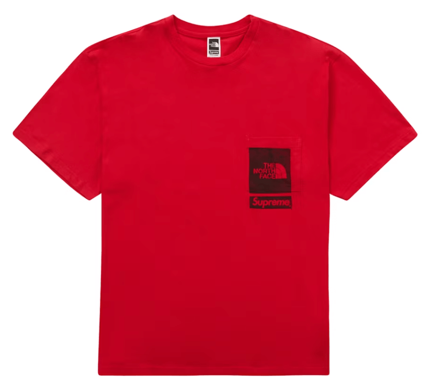 Supreme The North Face Printed Pocket Tee Red - Restock AveSupreme The North Face Printed Pocket Tee RedRestock AveRestock AveXL49892467Restock Ave