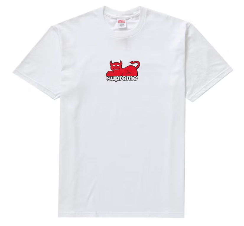 Supreme Toy Machine Devil Cat Tee White - Restock AveSupreme Toy Machine Devil Cat Tee WhiteRestock AveRestock AveM06376563Restock Ave