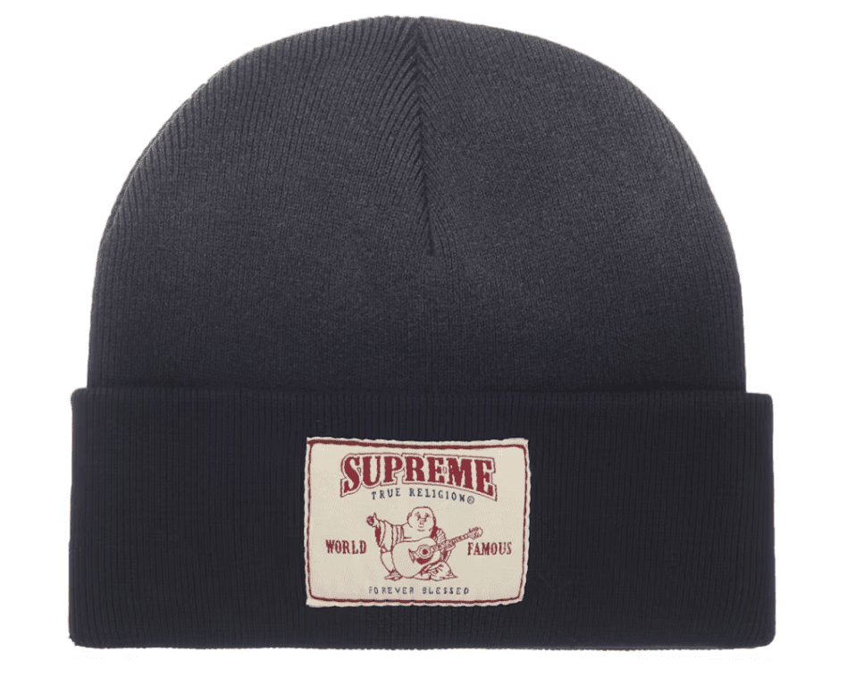 Supreme True Religion Beanie (FW25) Black – Restock Ave