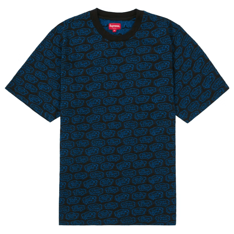Supreme Word Bubble Jacquard S/S Top Black - Restock AveSupreme Word Bubble Jacquard S/S Top BlackRestock AveRestock AveL50879347Restock Ave