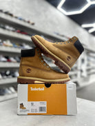 Timberland 6" Premium Waterproof Boot Wheat Sz W6.5/5 (PREOWNED) - Restock AveTimberland 6" Premium Waterproof Boot Wheat Sz W6.5/5 (PREOWNED)Restock AveRestock Avew6.5Restock Ave