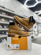 Timberland 6" Premium Waterproof Boot Wheat Sz W6.5/5 (PREOWNED) - Restock AveTimberland 6" Premium Waterproof Boot Wheat Sz W6.5/5 (PREOWNED)Restock AveRestock Avew6.5Restock Ave