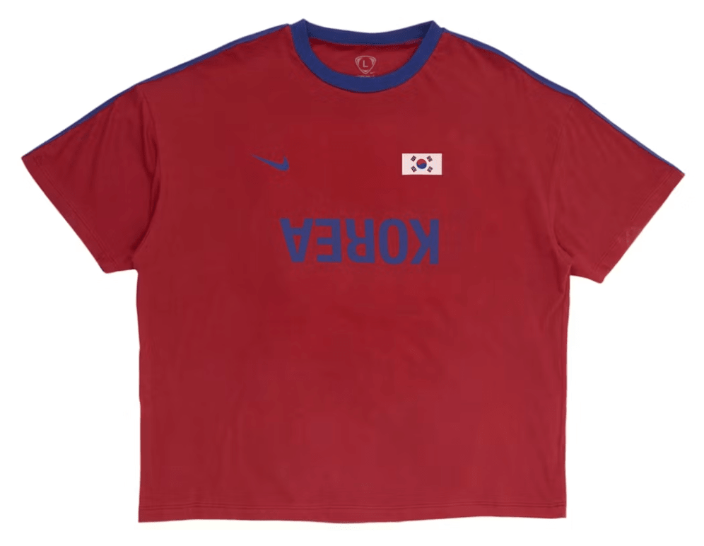 Travis Scott Cactus Jack x Nike Korea Total 90 Tee Red - Restock AveTravis Scott Cactus Jack x Nike Korea Total 90 Tee RedRestock AveRestock AveL67598195Restock Ave