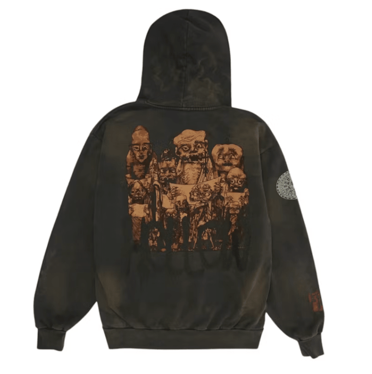 Travis Scott Cactus Jack x Takashi Murakami Hollow Hoodie Brown - Restock AveTravis Scott Cactus Jack x Takashi Murakami Hollow Hoodie BrownRestock AveRestock AveL87164019Restock Ave