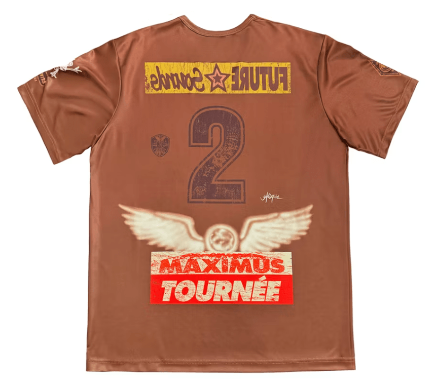 Travis Scott Circus Maximus Soccer Jersey Brown - Restock AveTravis Scott Circus Maximus Soccer Jersey BrownRestock AveRestock AveL49370227Restock Ave
