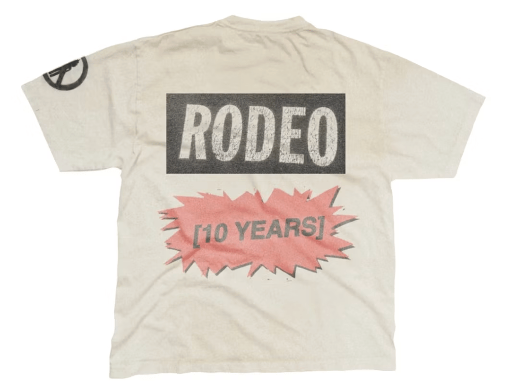 Travis Scott Rodeo 10 Years Chain Tee White - Restock AveTravis Scott Rodeo 10 Years Chain Tee WhiteRestock AveRestock AveM49835891Restock Ave