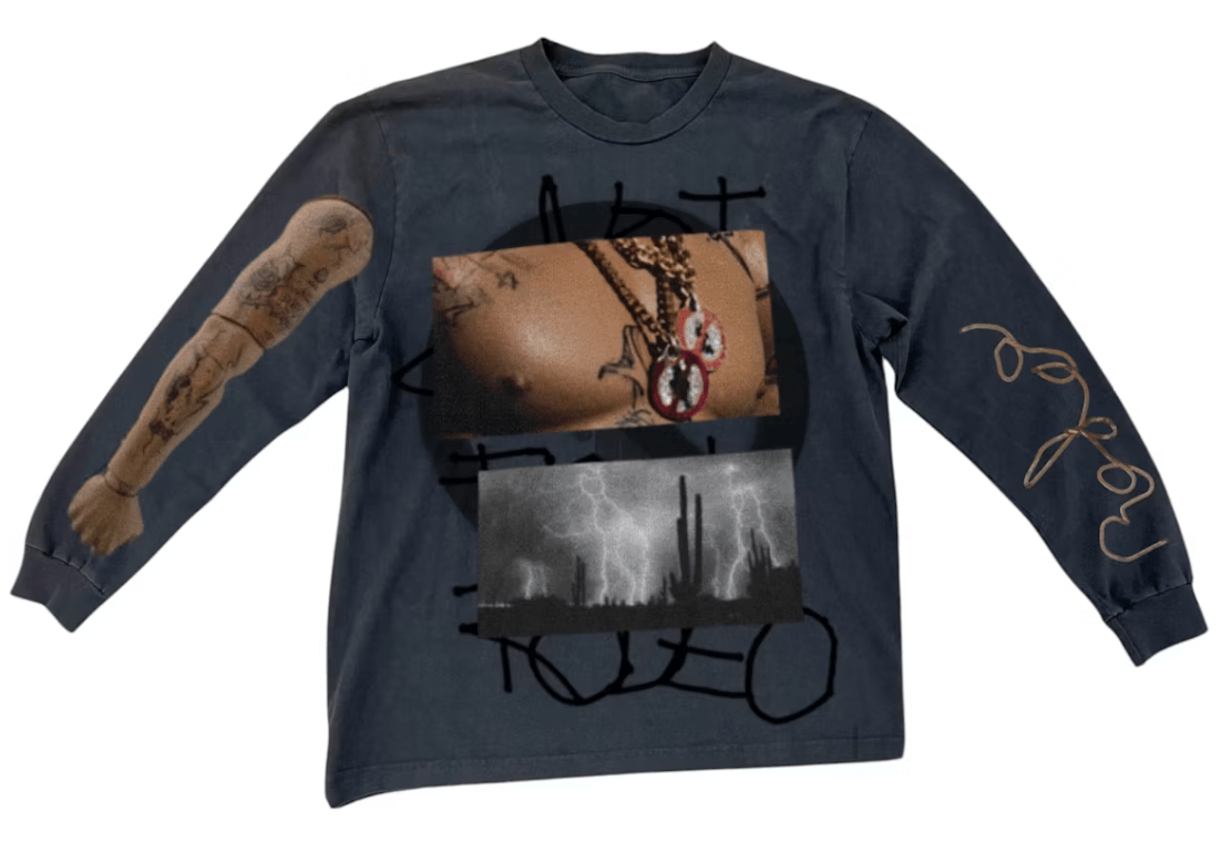 Travis Scott Rodeo 10 Years Desert Longsleeve Black - Restock AveTravis Scott Rodeo 10 Years Desert Longsleeve BlackRestock AveRestock AveL70086515Restock Ave