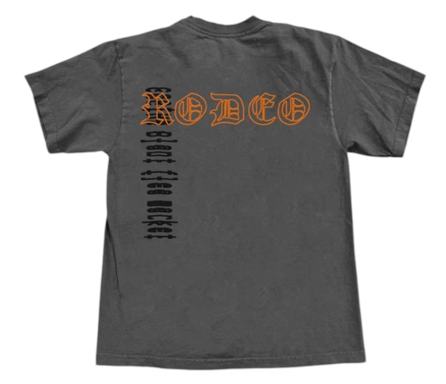 Travis Scott Rodeo CPFM Track 8 Tee Black - Restock AveTravis Scott Rodeo CPFM Track 8 Tee BlackRestock AveRestock AveS73002867Restock Ave