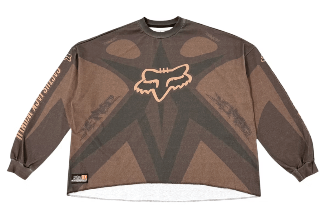 Travis Scott x Fox Racing I Jersey Brown Sz 2XL (PREOWNED) - Restock AveTravis Scott x Fox Racing I Jersey Brown Sz 2XL (PREOWNED)Restock AveRestock Ave2XL72302451Restock Ave