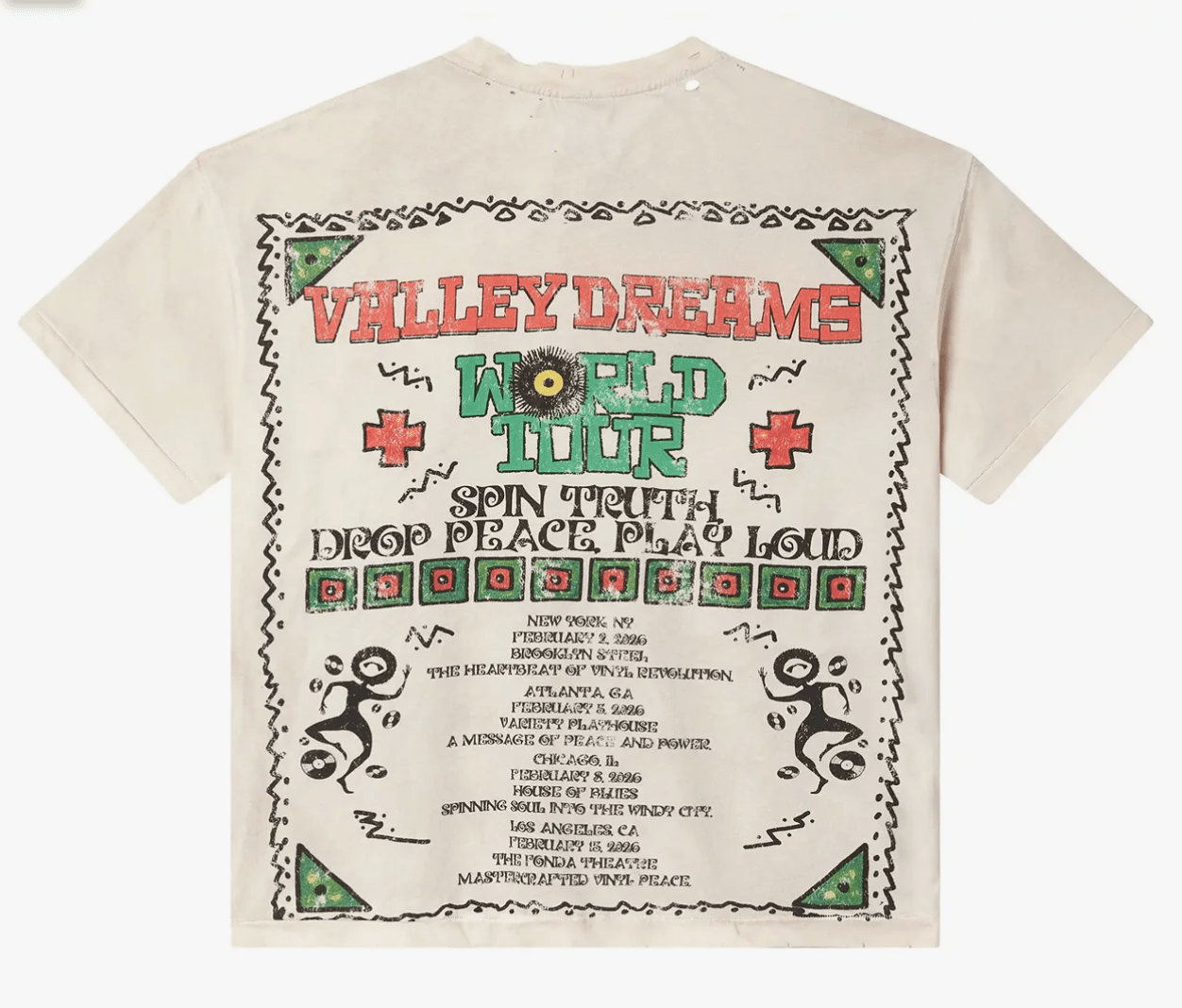 Vale Forever Chaos Bling Tee Cream - Restock AveVale Forever Chaos Bling Tee CreamRestock AveRestock AveXLRestock Ave