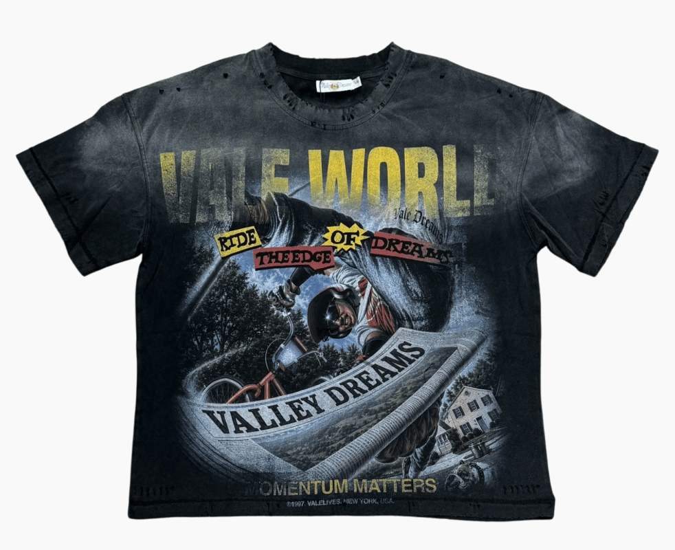 Vale Ride of the Edge Tee Black - Restock AveVale Ride of the Edge Tee BlackRestock AveRestock AveM05531251Restock Ave