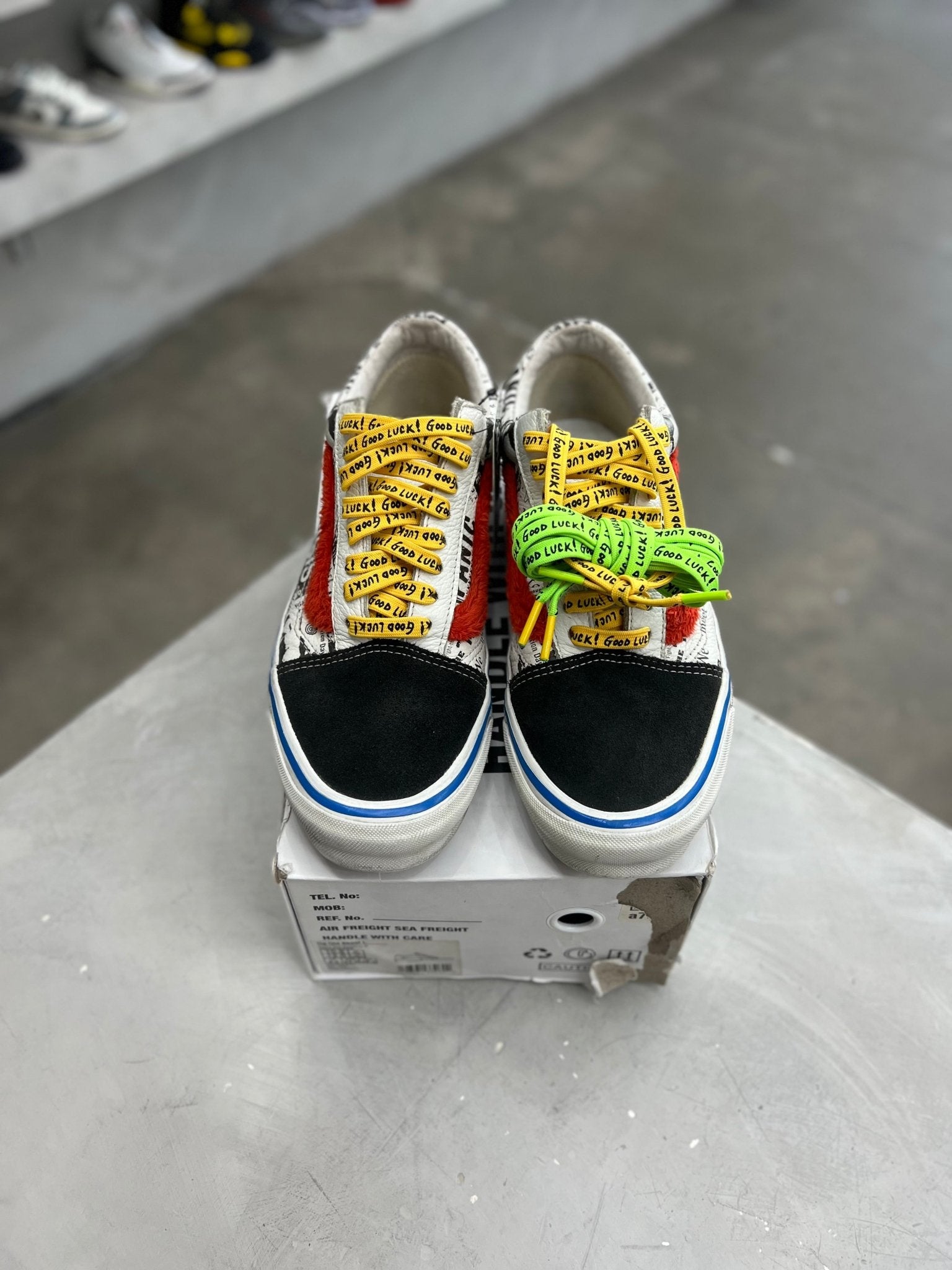 Vans OG Old Skool LX Gallery Dept. Good Luck Sz 10.5 (PREOWNED) - Restock AveVans OG Old Skool LX Gallery Dept. Good Luck Sz 10.5 (PREOWNED)Restock AveRestock Ave10.5Restock Ave