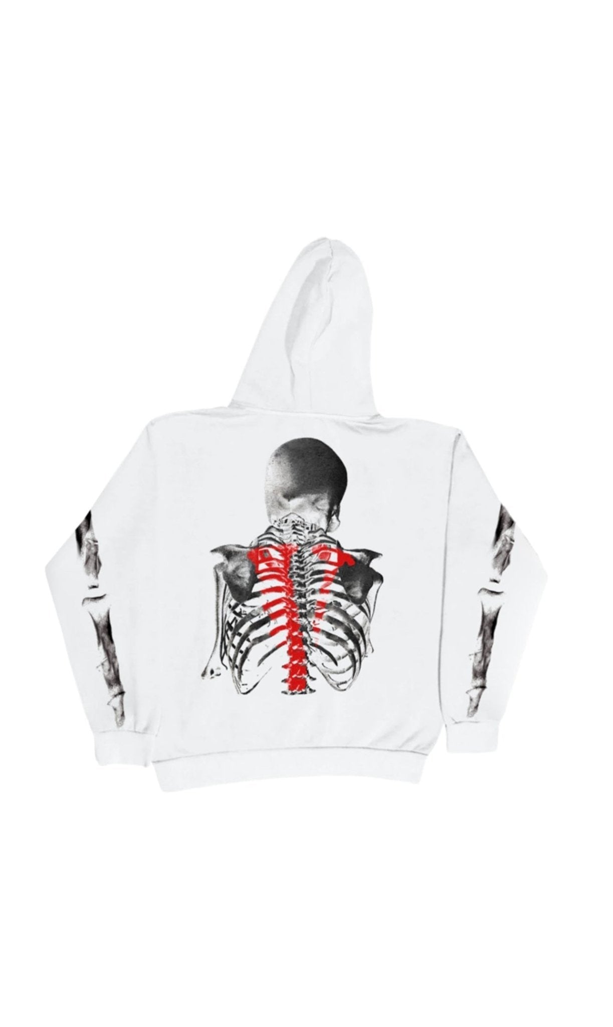 Vlone X NBA Youngboy Bones White Hoodie – Restock Ave