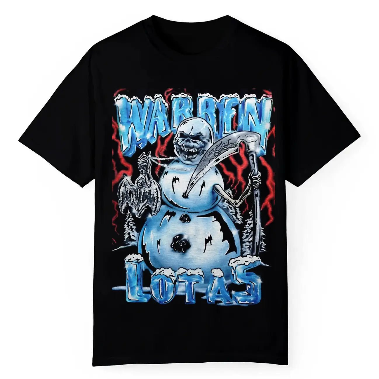 Warren Lotas Snowman T-Shirt - Restock AveWarren Lotas Snowman T-ShirtRestock AveRestock AveXL59171187Restock Ave